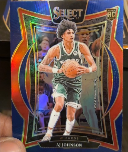 2024-25 Panini Select #67 AJ Johnson — front