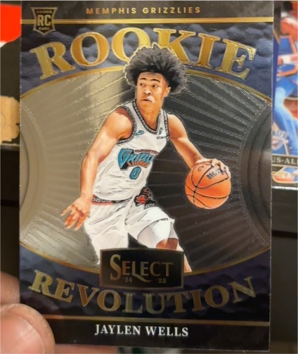 2024-25 Panini Select #2 Jaylen Wells Rookie Revolution — front