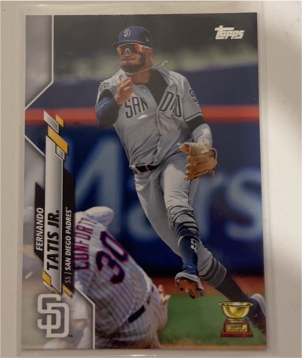 2020 Topps #168 Fernando Tatis Jr. — front