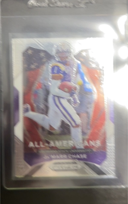 2021 Panini Prizm Draft Picks All-American #185 Ja'Marr Chase — front