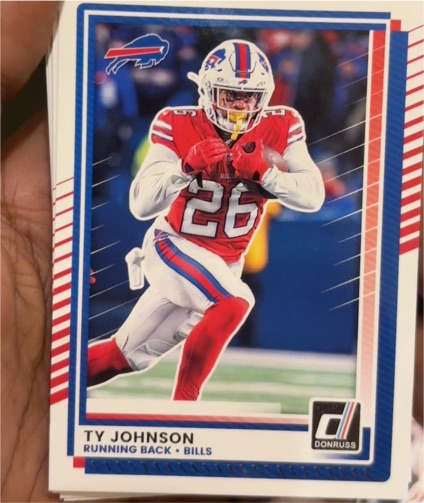 2025 Panini Donruss #140 Ty Johnson — front