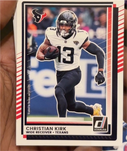2025 Donruss #182 Christian Kirk — front