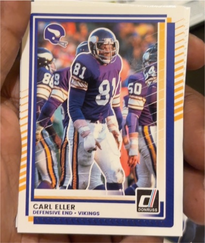 2025 Donruss #124 Carl Eller — front
