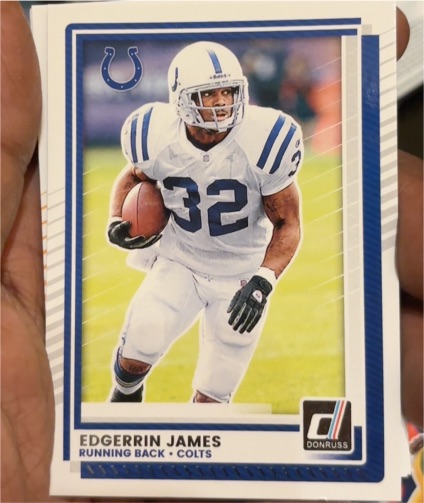 2025 Donruss #276 Edgerrin James — front