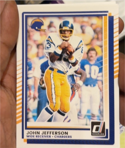 2025 Donruss #218 John Jefferson — front