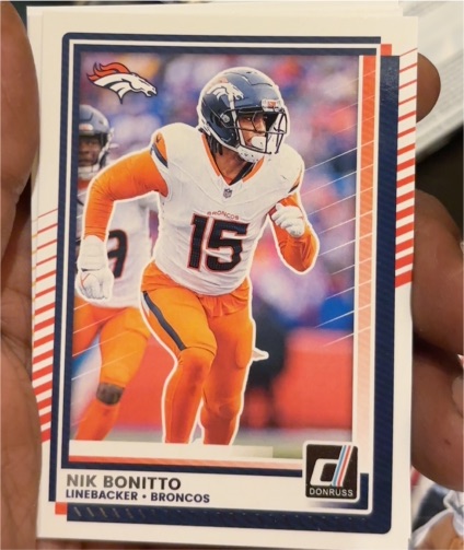 2025 Donruss #300 Nik Bonitto — front
