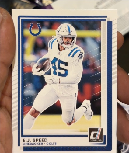 2025 Donruss #284 E.J. Speed — front