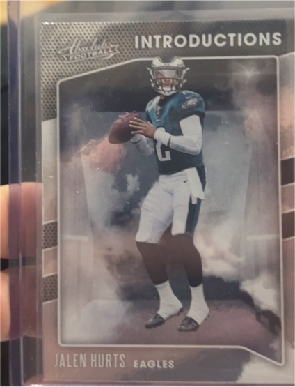 2020 Panini Absolute Introductions #I-JAH Jalen Hurts — front