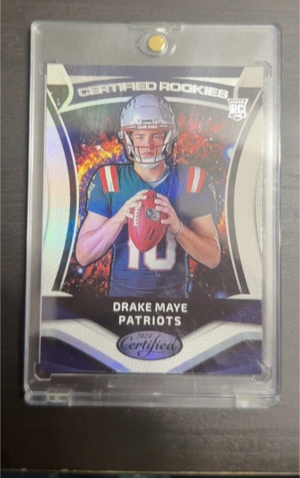 2024 Panini Certified #3 Drake Maye — front