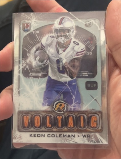 2024 Topps Resurgence #V-11 Keon Coleman — front
