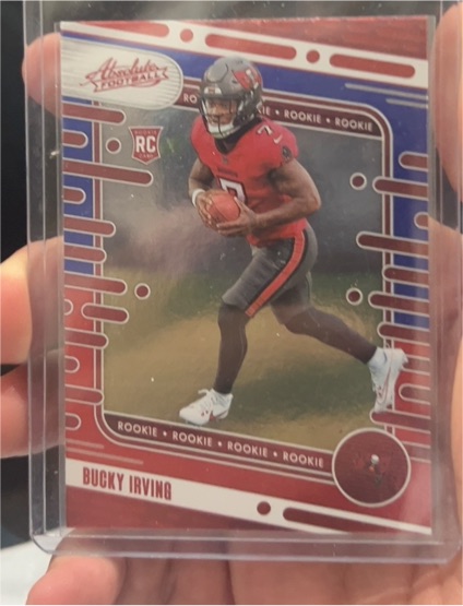 2024 Panini Absolute #186 Bucky Irving — front