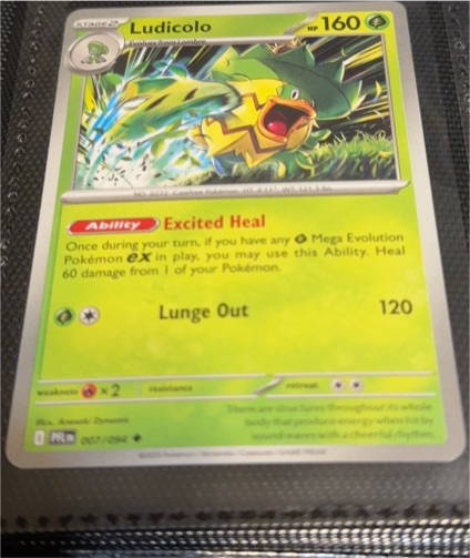 2023 Pokémon ME02: Phantasmal Flames #007 Ludicolo — front