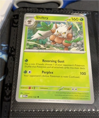 2025 Pokémon ME01: Mega Evolution #015 Shiftry — front