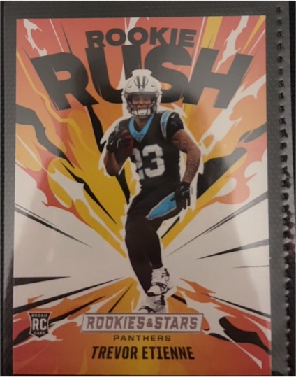 2025 Panini Rookies & Stars Rookie Rush #19 Trevor Etienne — front