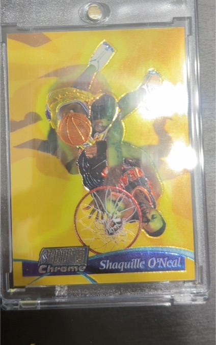 1997 Skybox Chrome Shaquille O'Neal — front