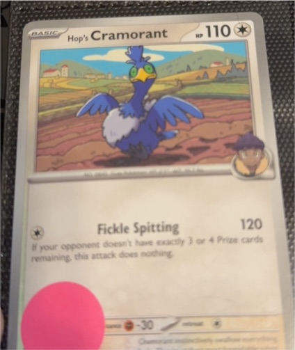 2025 Pokémon Journey Together #138 Hop's Cramorant — front