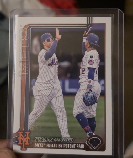 2025 Topps Update #US260 Francisco Lindor / Juan Soto Star-Studded — front