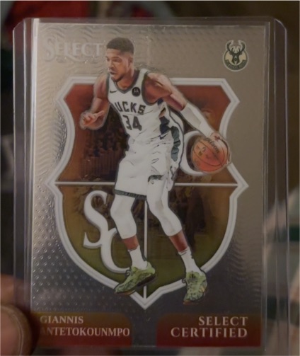 2024-25 Panini Select #1 Giannis Antetokounmpo Select Certified — front