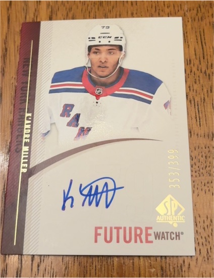 2020-21 SP Authentic Future Watch Auto K'Andre Miller — front