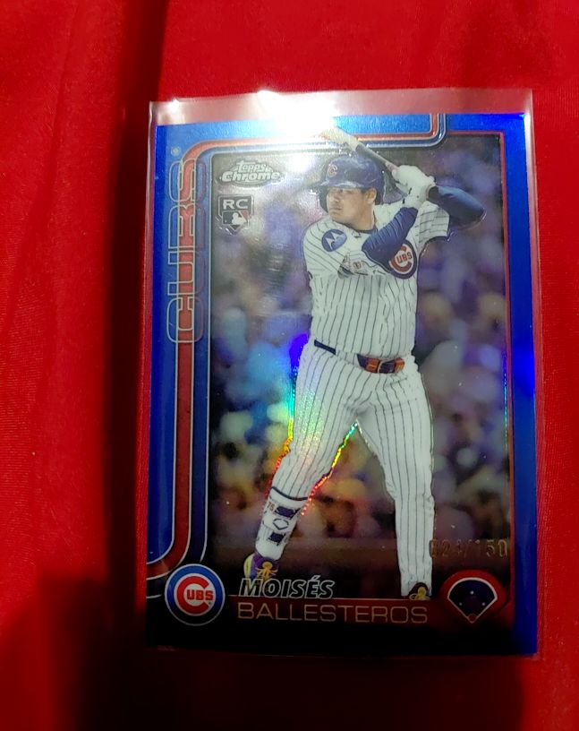 2025 Topps Chrome Update #USC93 Moises Ballesteros — front