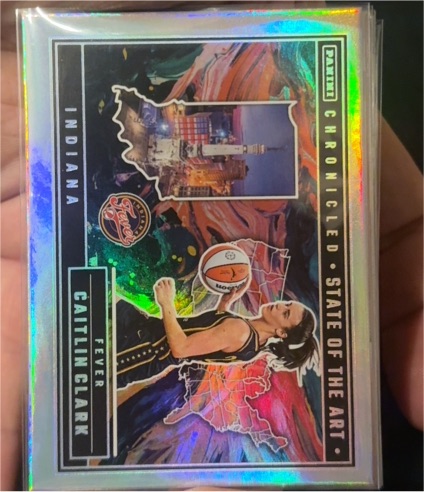 2025 Panini Chronicled #88 Caitlin Clark State of the Art — front