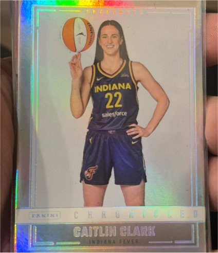 2025 Panini Chronicled #97 Caitlin Clark — front