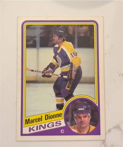 1984-85 O-Pee-Chee #82 Marcel Dionne — front