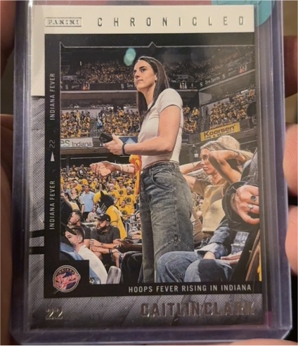 2025 Panini Chronicled #56 Caitlin Clark — front