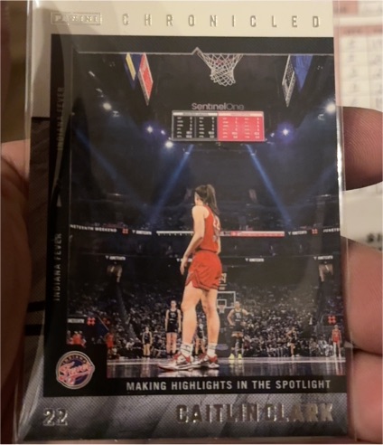 2025 Panini Chronicled #42 Caitlin Clark — front