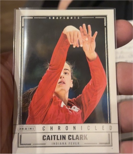2025 Panini Chronicled #94 Caitlin Clark — front