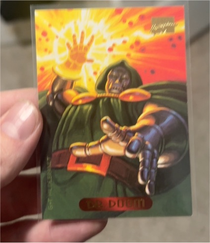 1994 Fleer Marvel Masterpieces #31 Dr. Doom — front