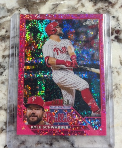 2023 Topps Chrome #50 Kyle Schwarber — front