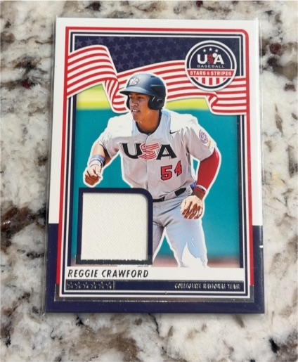 2025 Panini Stars & Stripes #USA-RC Reggie Crawford — front