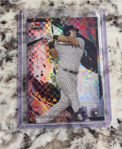 2024 Topps Finest #168 Jasson Dominguez — front