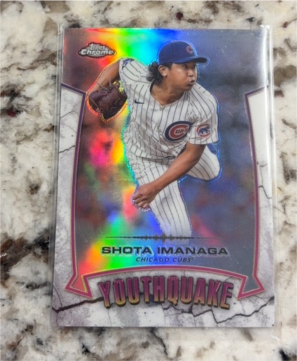 2025 Topps Chrome #YQ-47 Shota Imanaga — front