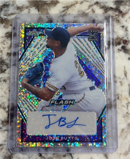 2021 Leaf Flash #BA-JB2 Jose Butto — front