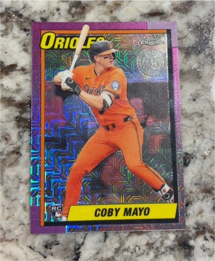 2025 Topps Update #U90C-51 Coby Mayo — front