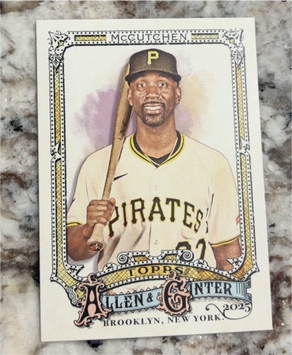 2025 Topps Allen & Ginter #137 Andrew McCutchen — front