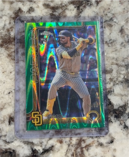 2025 Topps Chrome Update #USC139 Tirso Ornelas — front