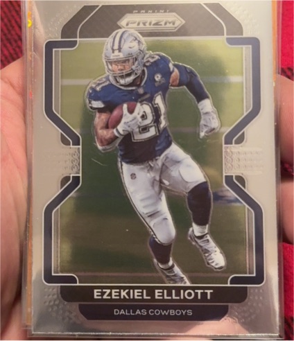 2021 Panini Prizm #243 Ezekiel Elliott — front