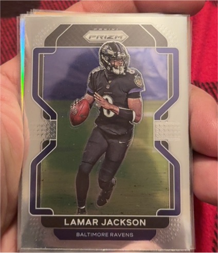 2021 Panini Prizm #282 Lamar Jackson — front