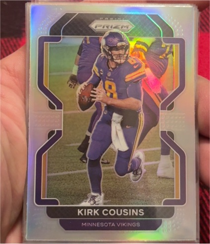 2021 Panini Prizm #128 Kirk Cousins — front