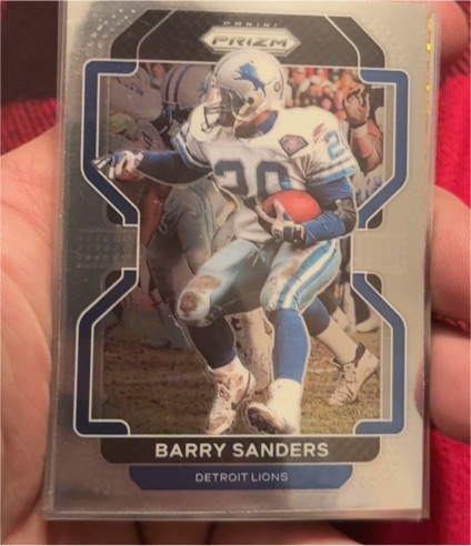 2021 Panini Prizm #155 Barry Sanders — front
