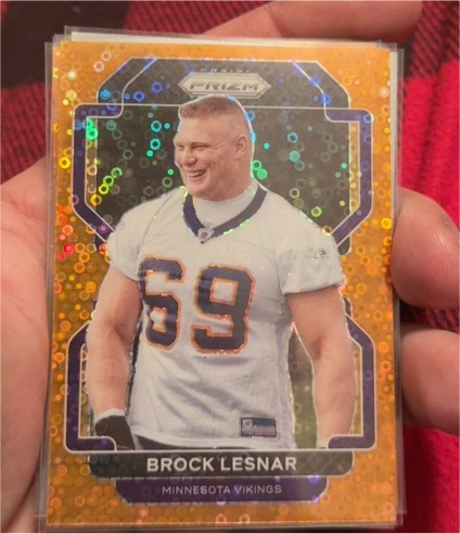 2021 Panini Prizm #134 Brock Lesnar — front