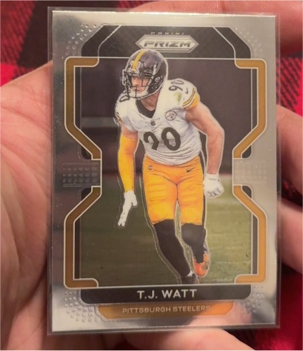 2021 Panini Prizm #255 T.J. Watt — front