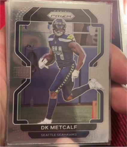 2021 Panini Prizm #42 DK Metcalf — front