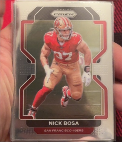 2021 Panini Prizm #58 Nick Bosa — front