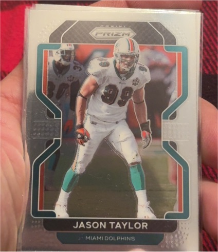 2021 Panini Prizm #113 Jason Taylor — front