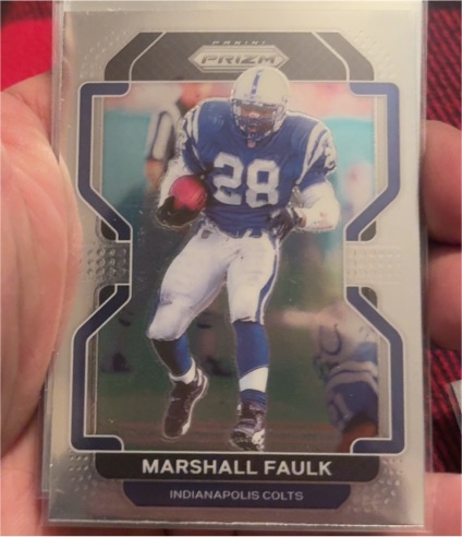 2021 Panini Prizm #31 Marshall Faulk — front
