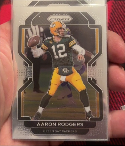 2021 Panini Prizm #138 Aaron Rodgers — front